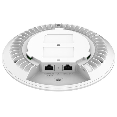 Grandstream GWN7670 AP, Wi-Fi 7, 802.11be, 2x2:2 MIMO s MLO, 4KQAM, MRU, 2x 2, 5G Ethernet WAN/ LAN 