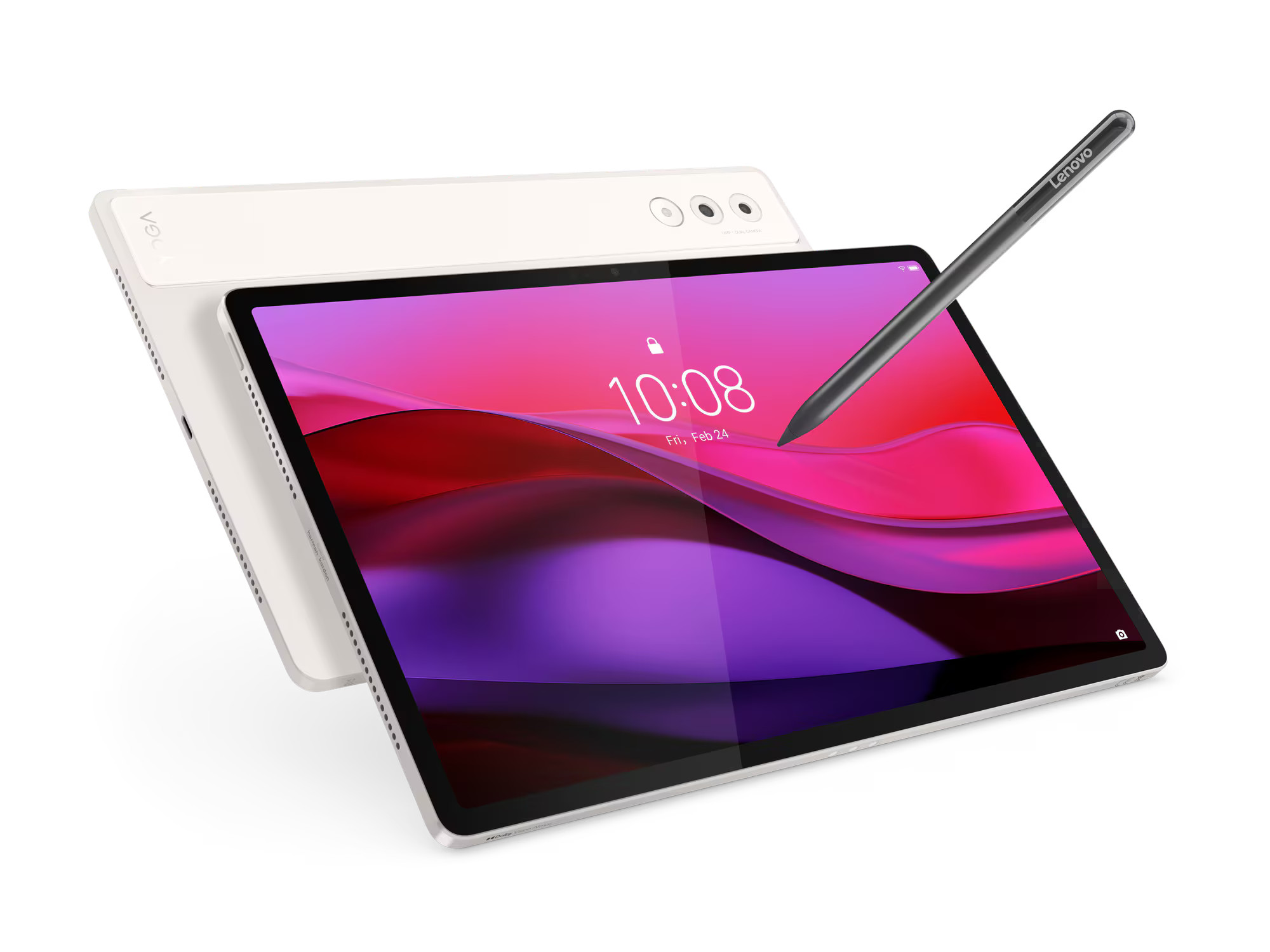 Lenovo Yoga Tab Plus/ ZAEG0157SK + Pen/ 12, 7"/ 2944x1840/ 16GB/ 256GB/ An15/ Seashell 