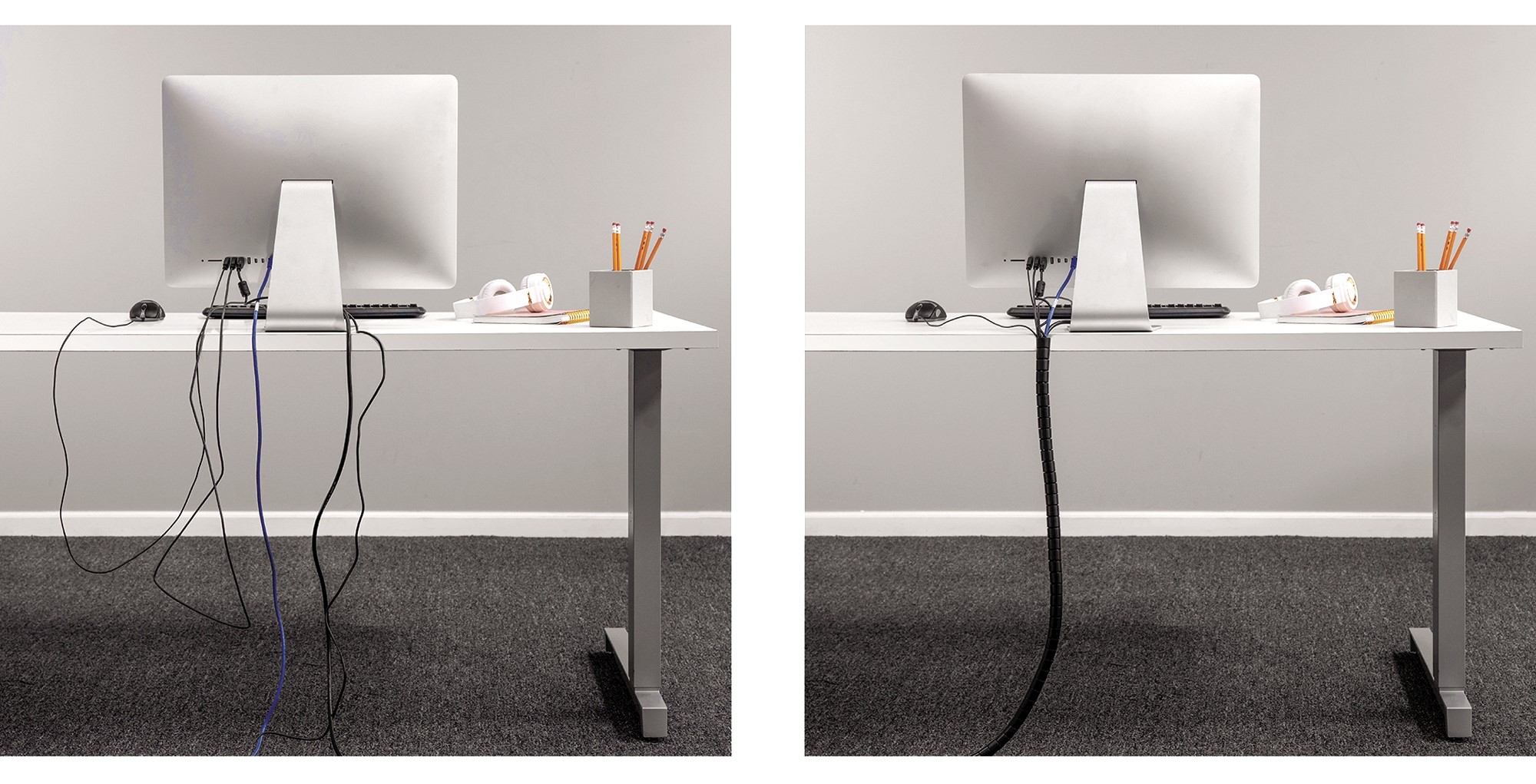 Fellowes Cablezip organizér a chránič kabeláže čierny 