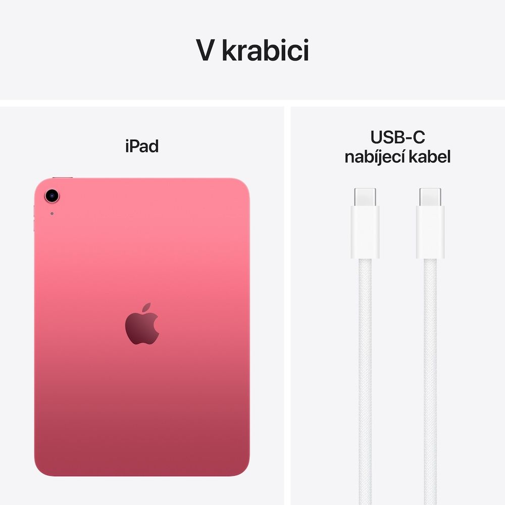 Apple iPad 11" (A16) - 2025/ Wi-Fi/ 10, 9"/ 2360x1640/ 512GB/ iPadOS18/ Pink 