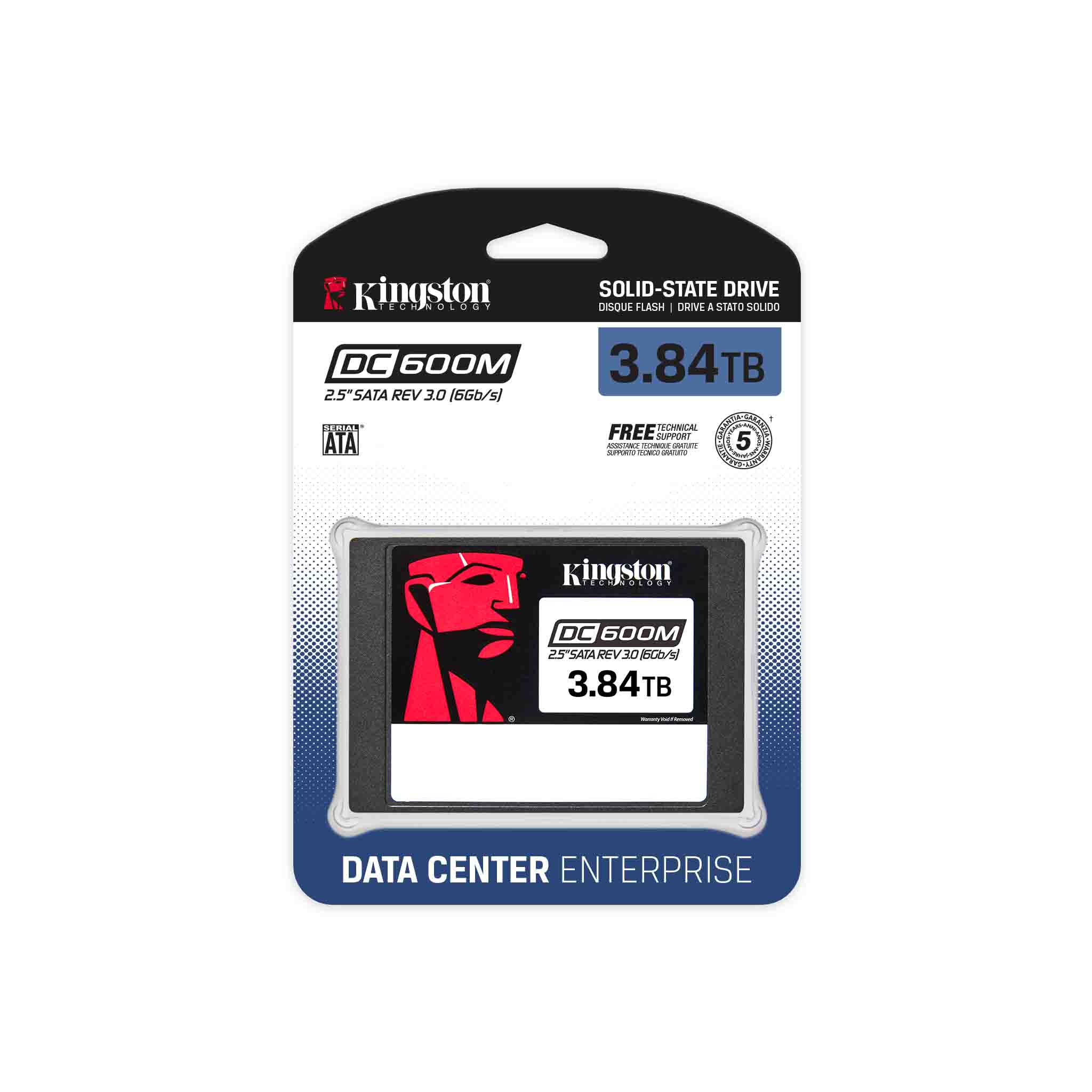 3840GB DC600ME Kingston SATA Enterprise TCG 