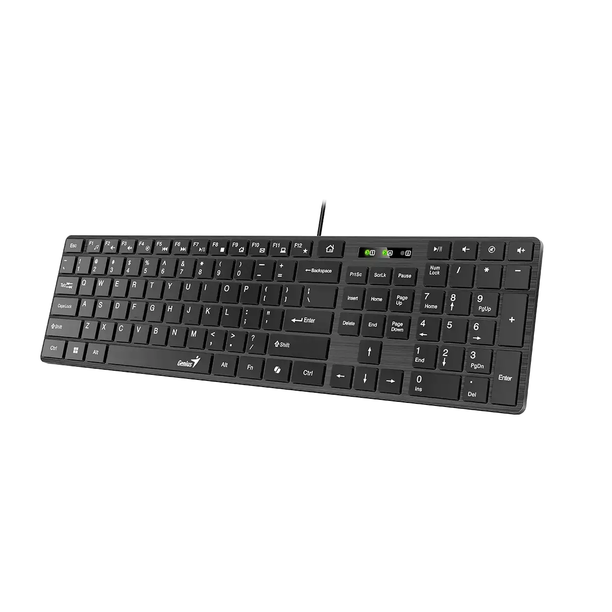 GENIUS Slimstar 126 klávesnica + Copilot biela 