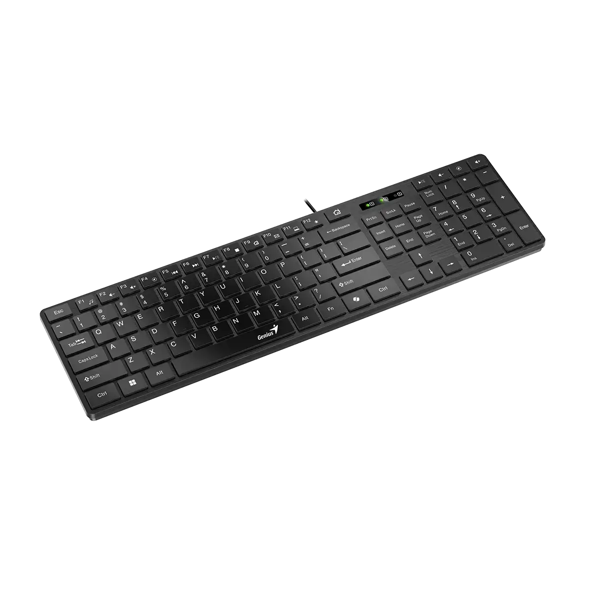 GENIUS Slimstar 126 klávesnica + Copilot biela 
