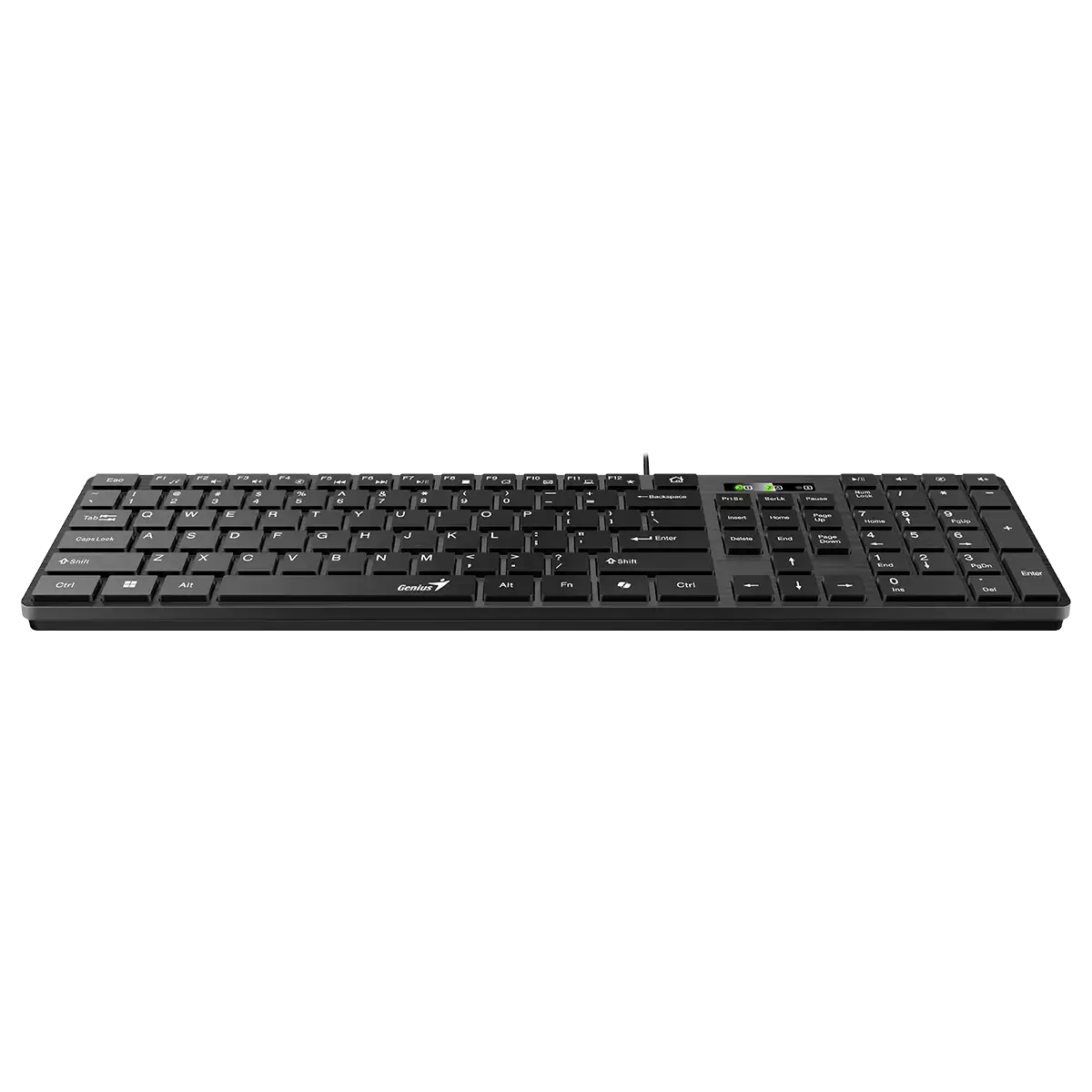 GENIUS Slimstar 126 klávesnica + Copilot biela 