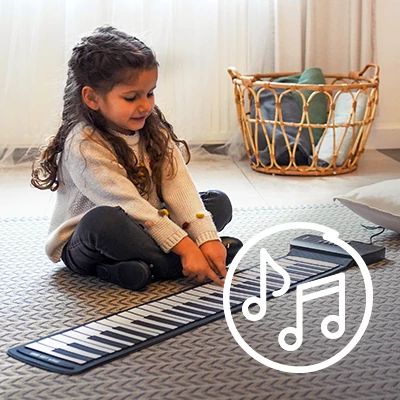 Elektronické klávesy Huslog 