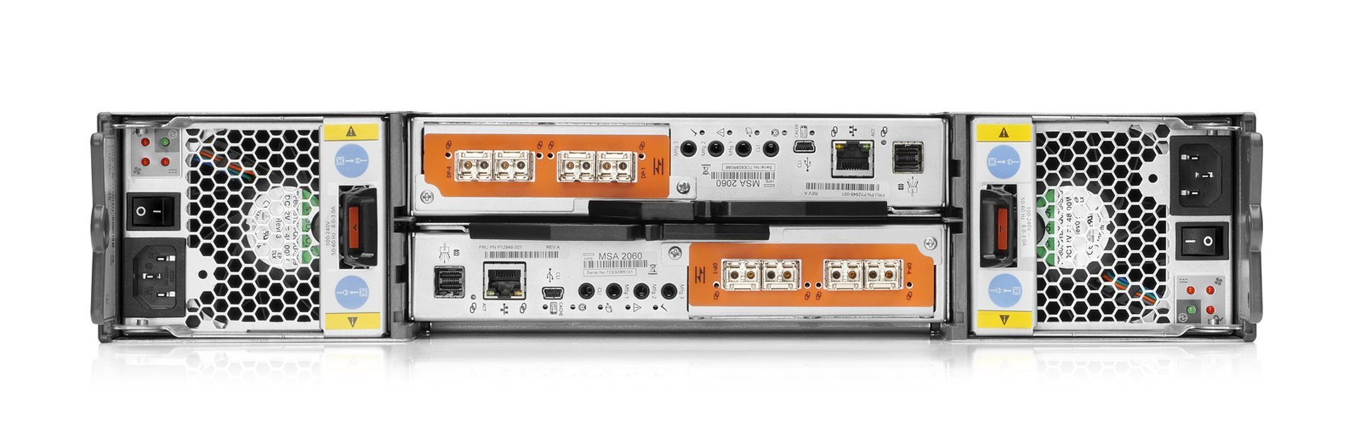 HPE MSA 2060 SFF 2x16Gb FC 4-port Controller 12x2.4TB HDD 4x16Gb SFP FC XCVR 29TB Storage Array 