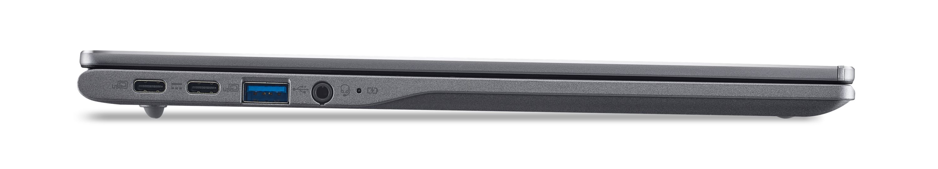 Acer Chromebook Plus 514/ CB514-5HT-503H/ 5-120U/ 14"/ WUXGA/ T/ 16GB/ 256GB SSD/ UHD/ Chrome/ Gray/ 2R 