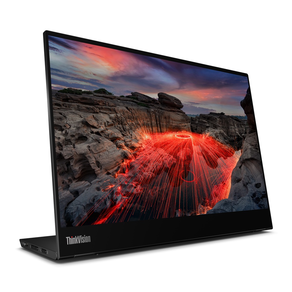 Lenovo ThinkVision/ M14t G2/ 14"/ IPS/ 2240x1400/ 60Hz/ 6ms/ Čierna/ 3R 