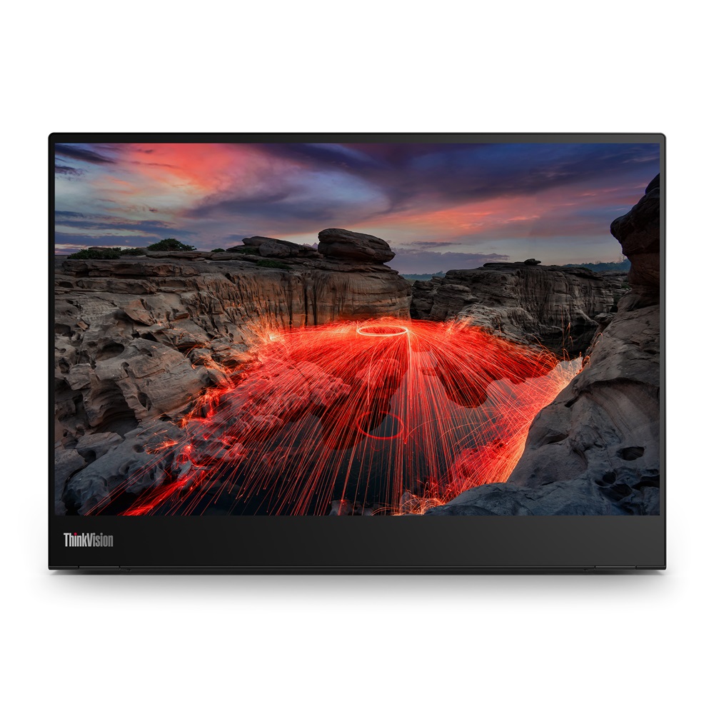 Lenovo ThinkVision/ M14t G2/ 14"/ IPS/ 2240x1400/ 60Hz/ 6ms/ Čierna/ 3R 