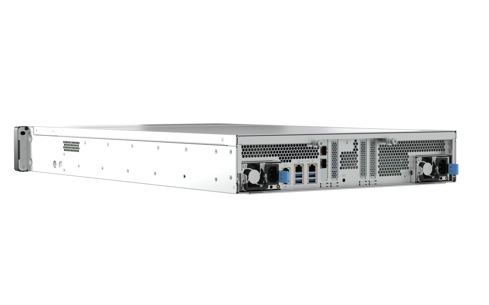 QNAP TDS-h2489FU-R2-4314-128G (2x Xeon, 128GB RAM, 24x 2, 5" U.2/ SATA, 4x PCIe, 4x 2, 5GbE, 2x 25GbE) 