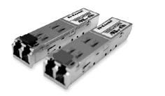 1-port Mini-GBIC SFP to 1000BaseLX, 2km pre all
