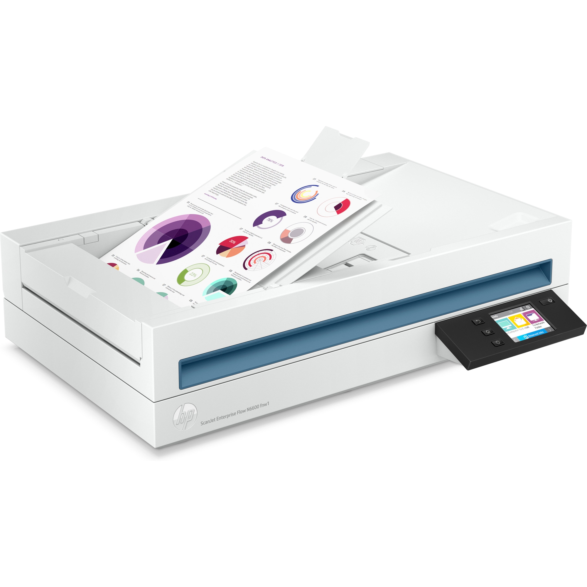 HP ScanJet Ent Flow N6600 fnw1 Scanner 