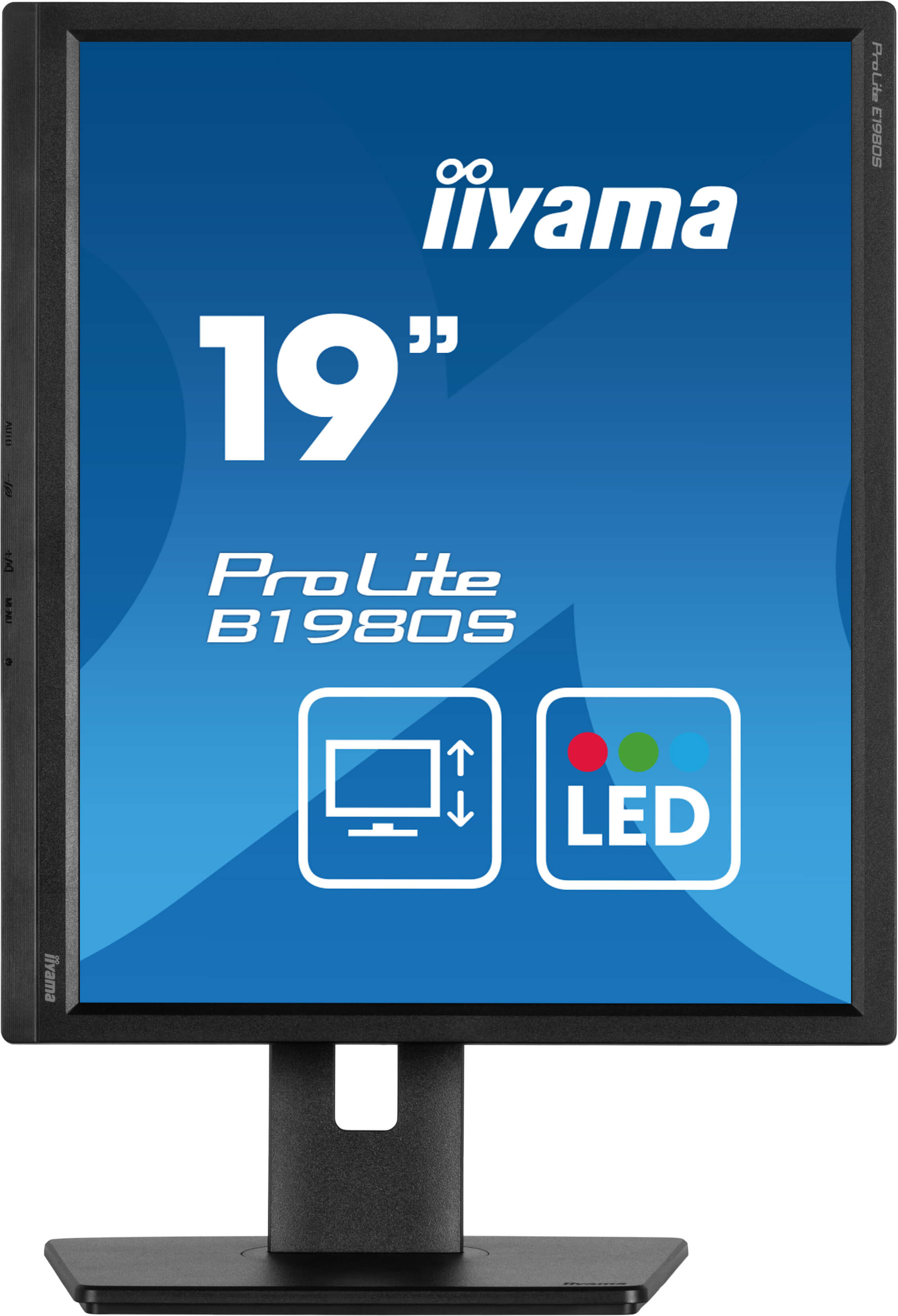 iiyama ProLite/ B1980S-B1/ 19"/ TN/ 1280x1024/ 75Hz/ 3ms/ Black/ 3R 