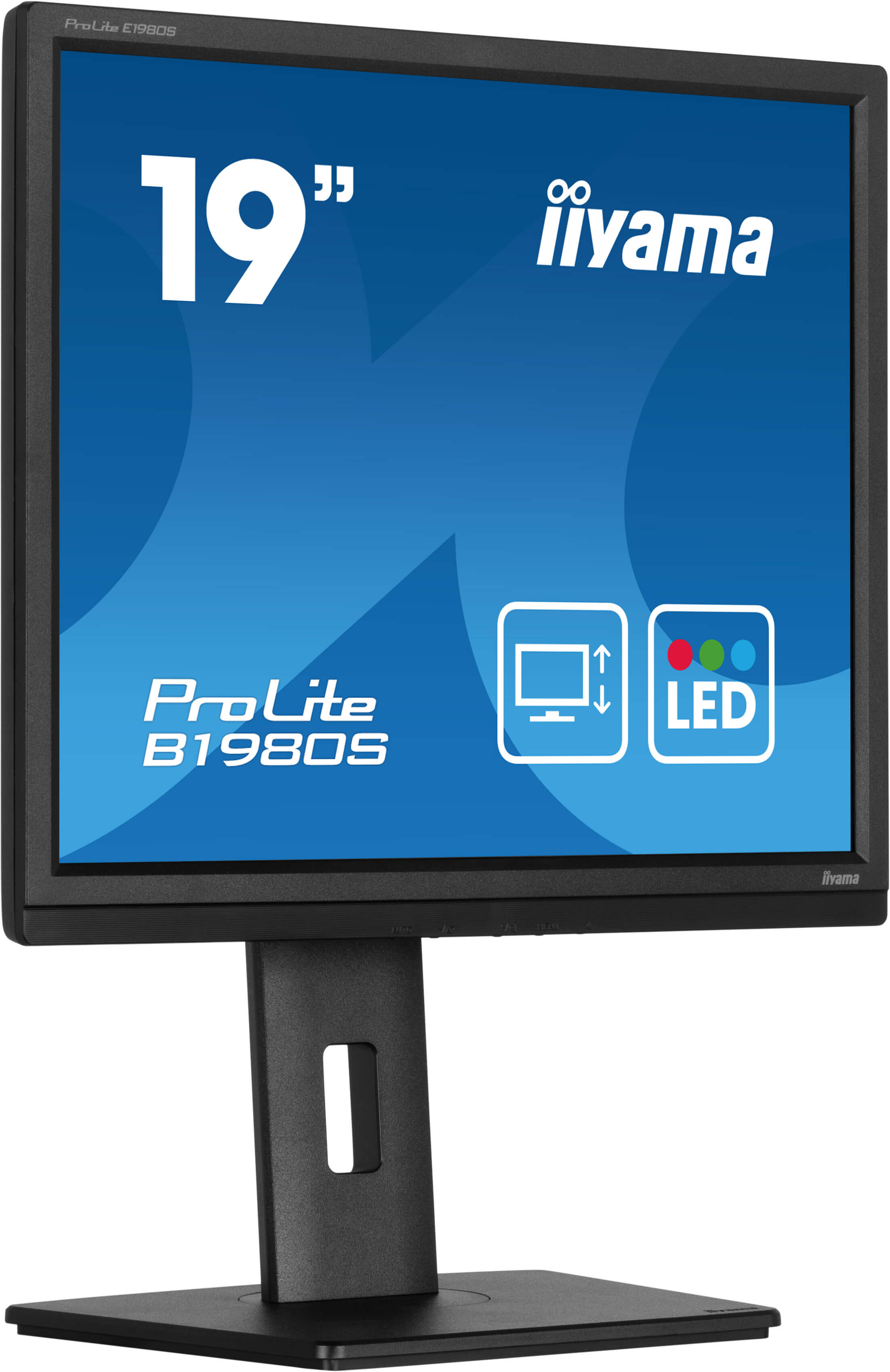 iiyama ProLite/ B1980S-B1/ 19"/ TN/ 1280x1024/ 75Hz/ 3ms/ Black/ 3R 