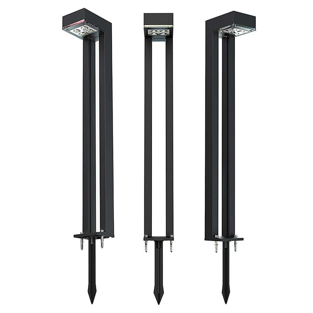 Vonkajšie solárne LED svetlo Viking SR07 - 2ks/ 1000 lm/ IP54/ 2 režimy/ teplá biela 