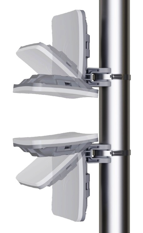 Mikrotik QM-X Držiak na stožiar quickMOUNT-X pre jednotky SXTsq 