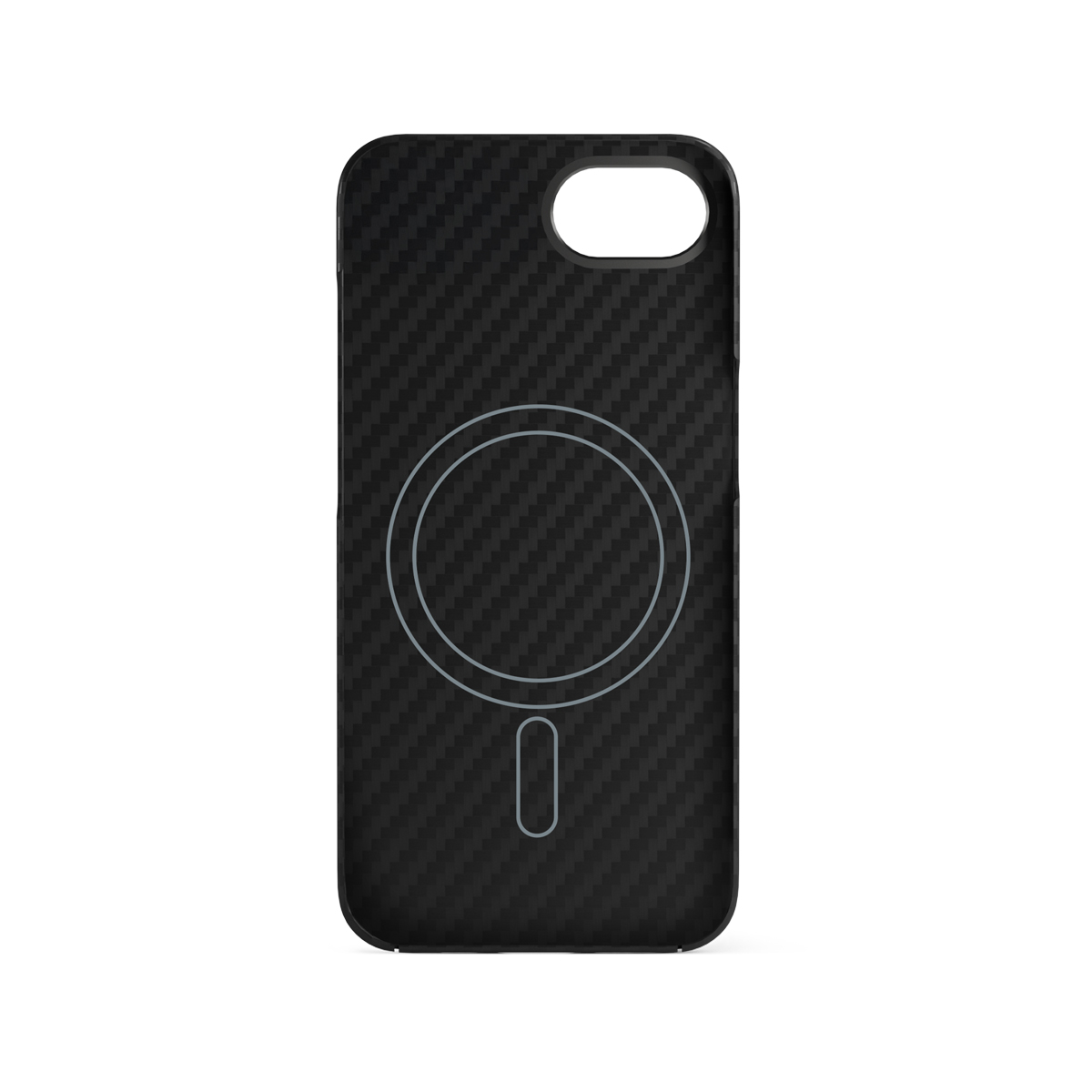 Epico Mag+ Carbon Case for iPhone 16e/ 17e čierna 