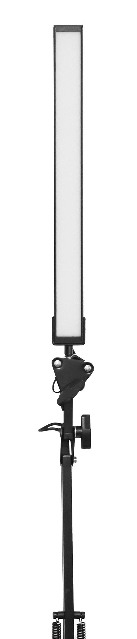 Platinet PDLD10 stolná LED lampa Flexy 10W stmievateľná s klipom, 1 rameno, čierna 