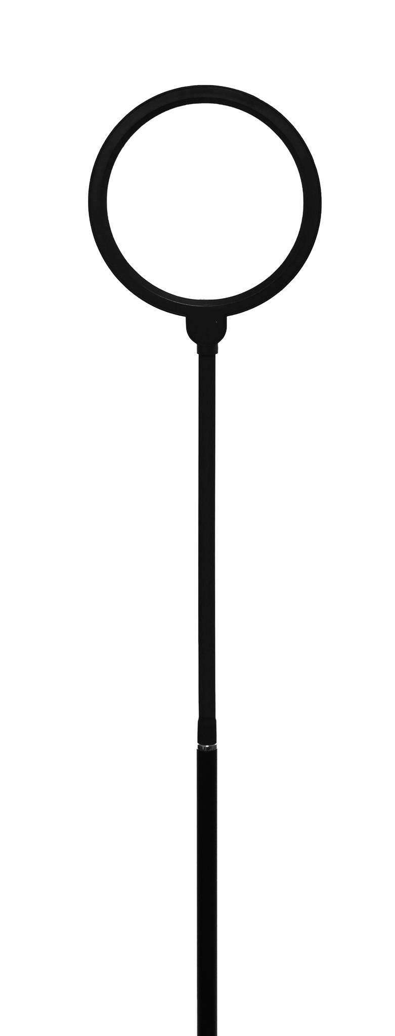 Platinet PFL1084B podlahová LED lampa 10W stmievateľná 2v1, čierna 