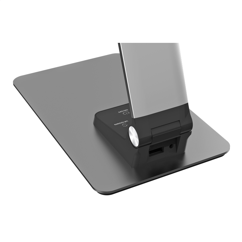 Platinet PDL509 stolná LED lampa 10W, stmievateľná, dotykové ovládanie, USB port, ALU 