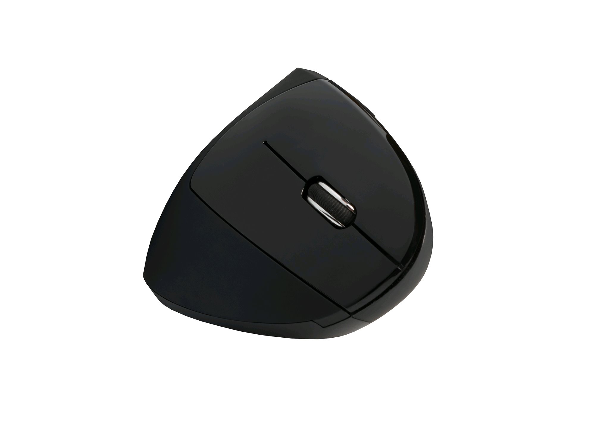 Myš C-TECH VEM-09/ Vertikálna/ Optická/ Pre pravákov/ 1 600 DPI/ Bezdrôtová USB/ Čierna 