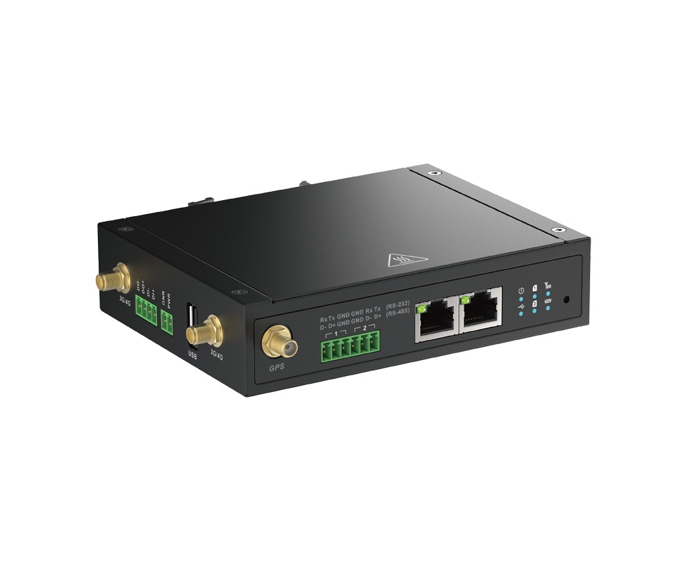 D-Link DOM-530-TSO - 4G IIoT Gateway, 2x Gig Eth 