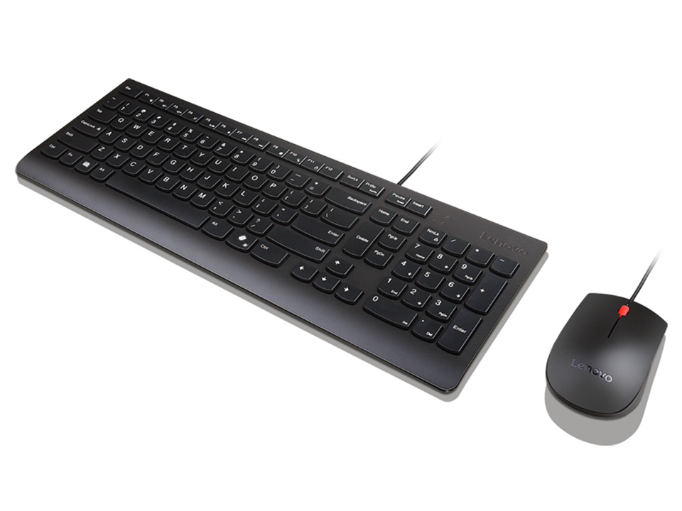 Lenovo Essential Wired Keyboard a myš A1 US sE 