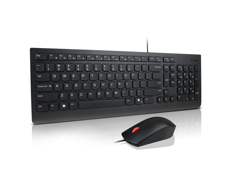 Lenovo Essential Wired Keyboard a myš A1 US sE 