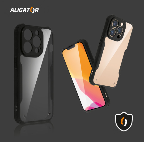 ALIGATOR púzdro BUMPERZZ iPhone 16 Plus Black 