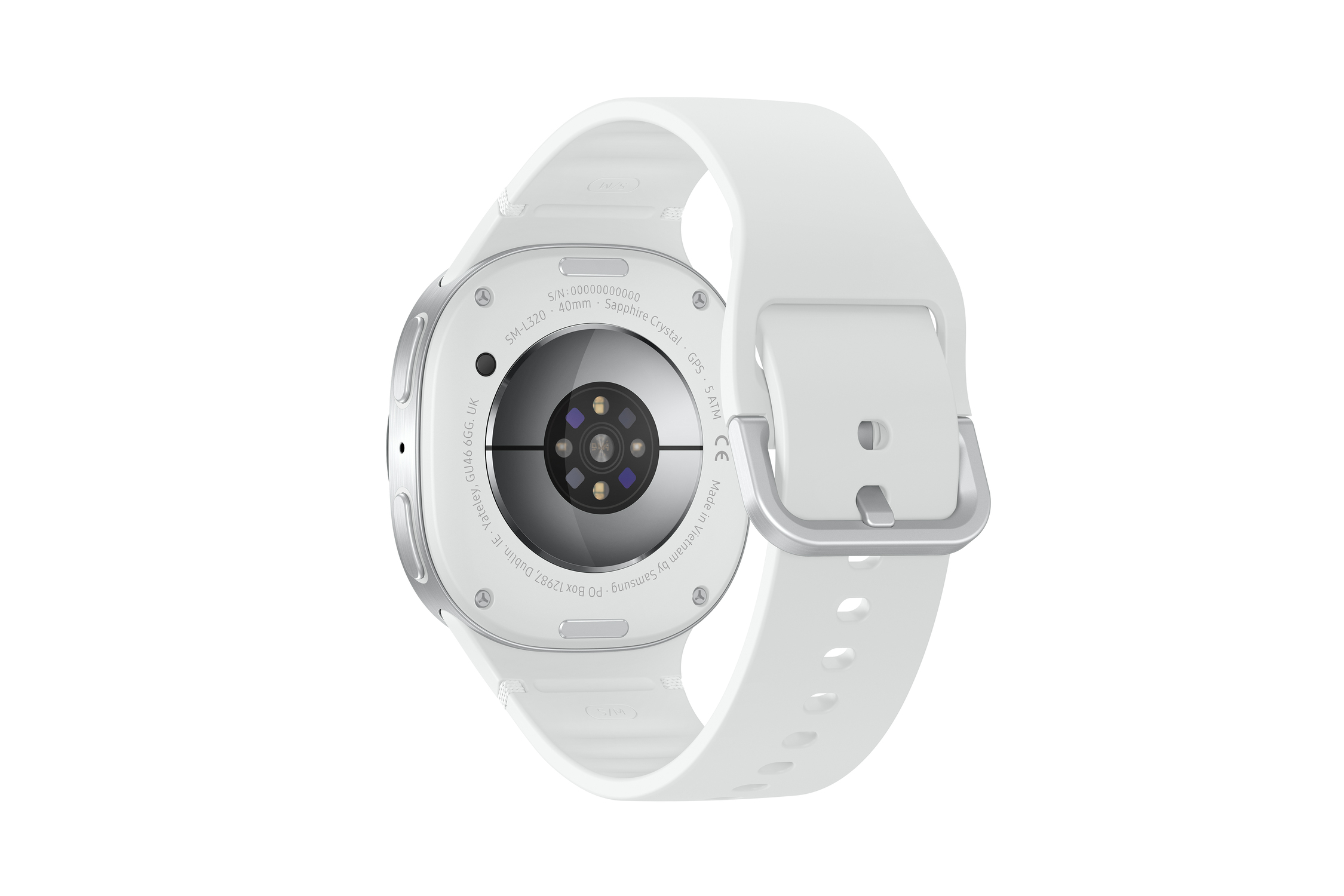 Samsung Galaxy Watch 8/ 40mm/ Šport Band/ White 
