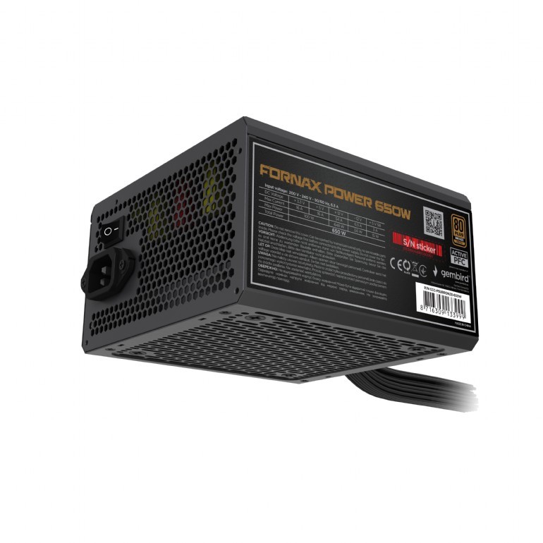 GEMBIRD FX 650W 80+ Bronze 