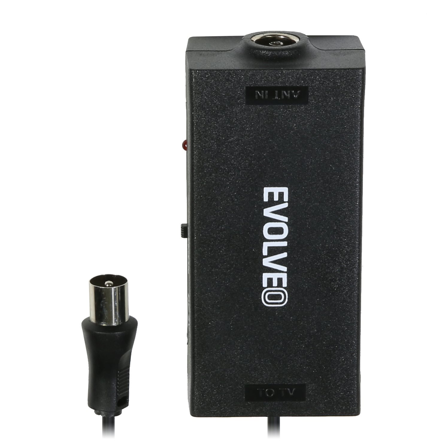 EVOLVEO Amp 1, anténny zosilňovač FM/ DAB+/ DVB-T2, filter LTE, 4G, 5G