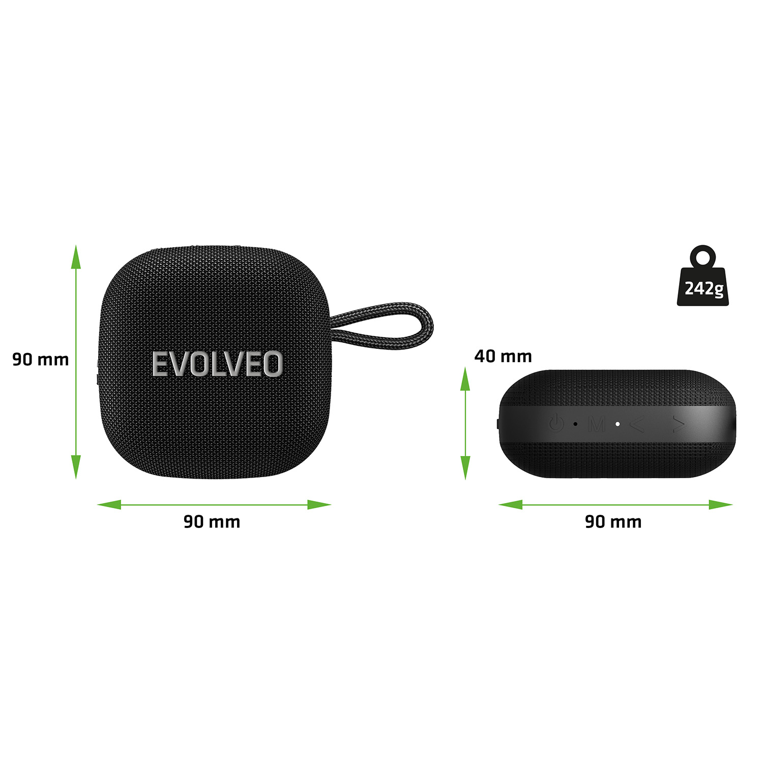 EVOLVEO TopSound, bezdr. vodotesný bluetooth 