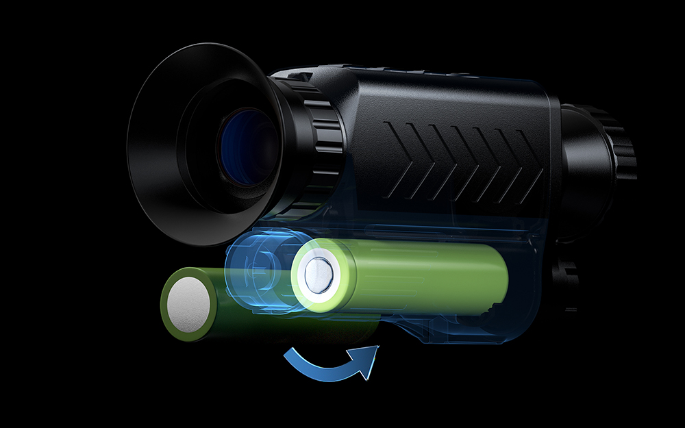 TOPDON termovízny monokulár TS005/ dosah 1280m/ OLED 1024x768/ 2x3300mAh/ 50Hz/ IP65 
