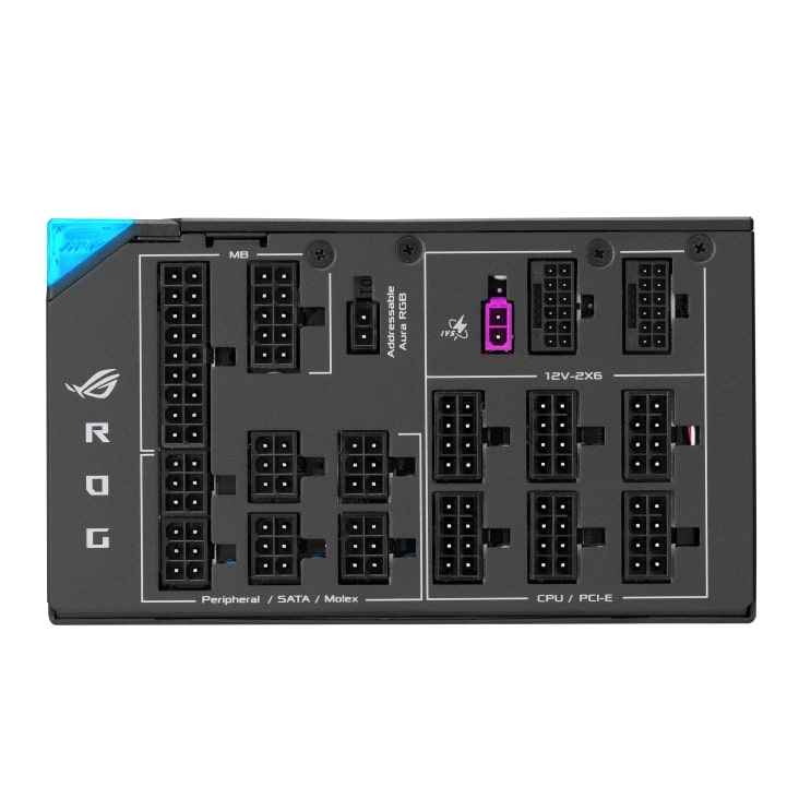 ASUS ROG THOR 1600/ 1600W/ ATX 3.1/ 80PLUS Titanium/ Modular/ Retail 