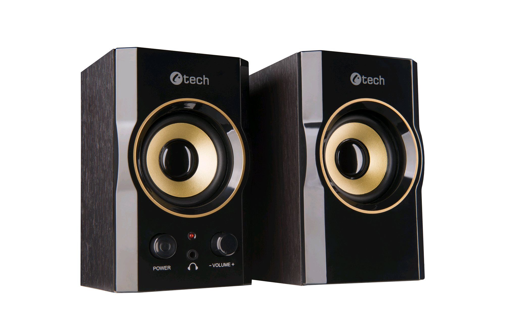 C-TECH SPK-11/ Stereo/ 5W/ Čierna 
