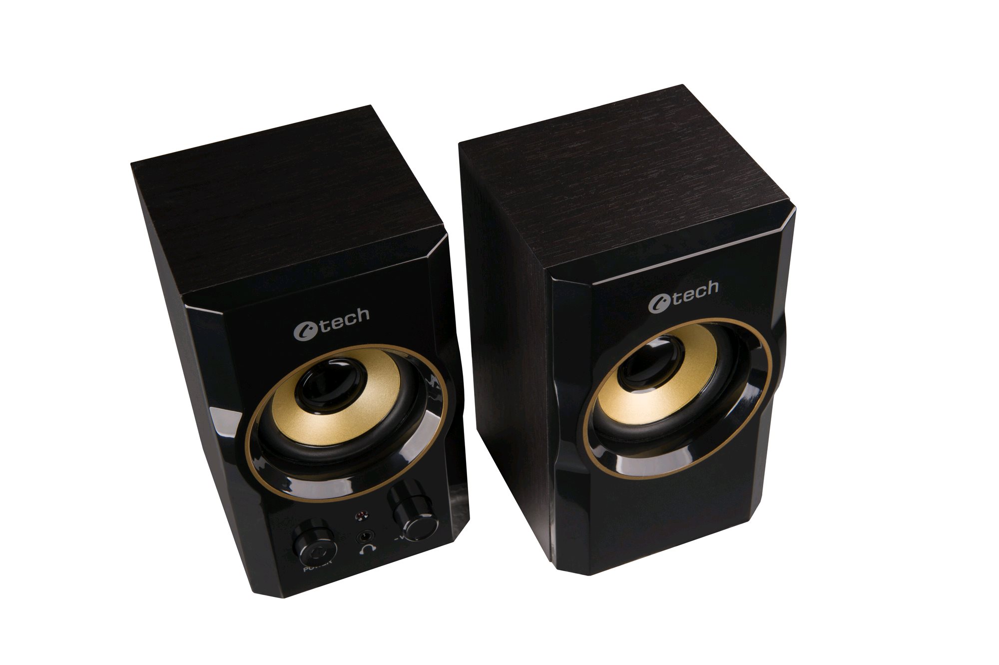C-TECH SPK-11/ Stereo/ 5W/ Čierna 