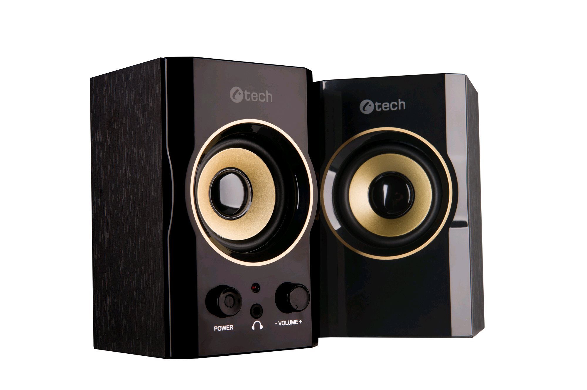 C-TECH SPK-11/ Stereo/ 5W/ Čierna