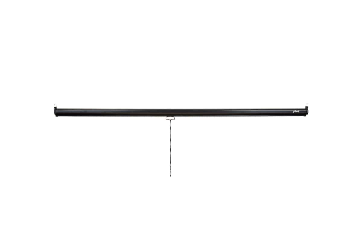 Nástenné projekčné plátno AVELI, 265x149cm (16:9) 120", čierny tubus 
