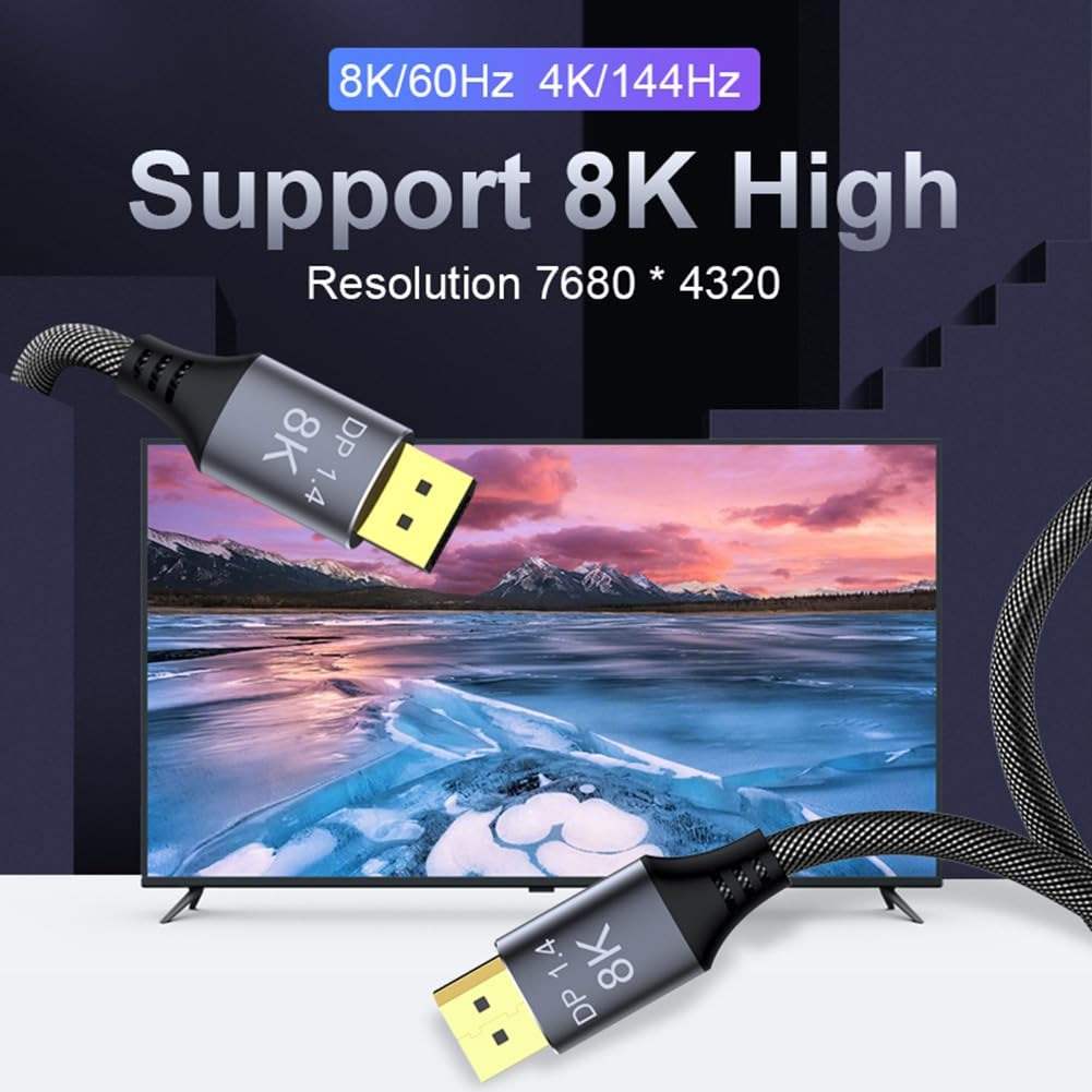 PremiumCord 8K DP1.4 7, 5m 