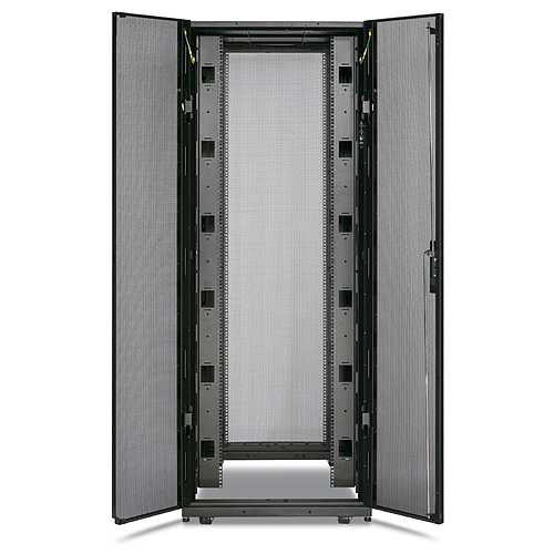 Netshelter SX 42Ux750x1070mm wl sides, black 