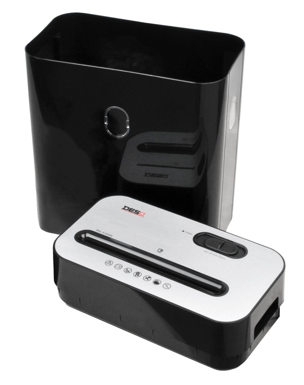 Skartovačka DESQ, 4 x 29 mm, 18l, krížový rez 