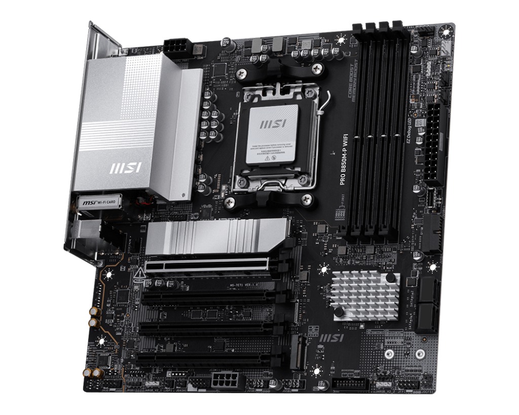 MSI PRO B850M-P WIFI/ AM5/ mATX 