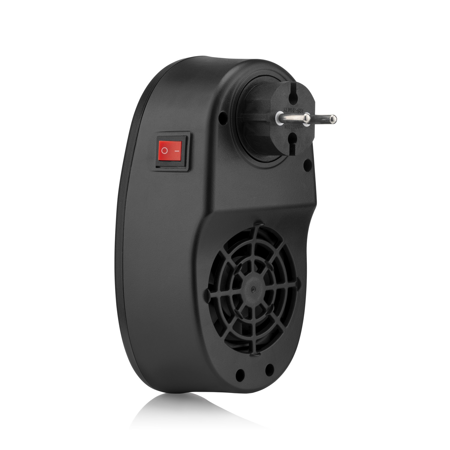 Salente HotHeat, teplovzdušný mini ventilátor, 500 W, čierny 