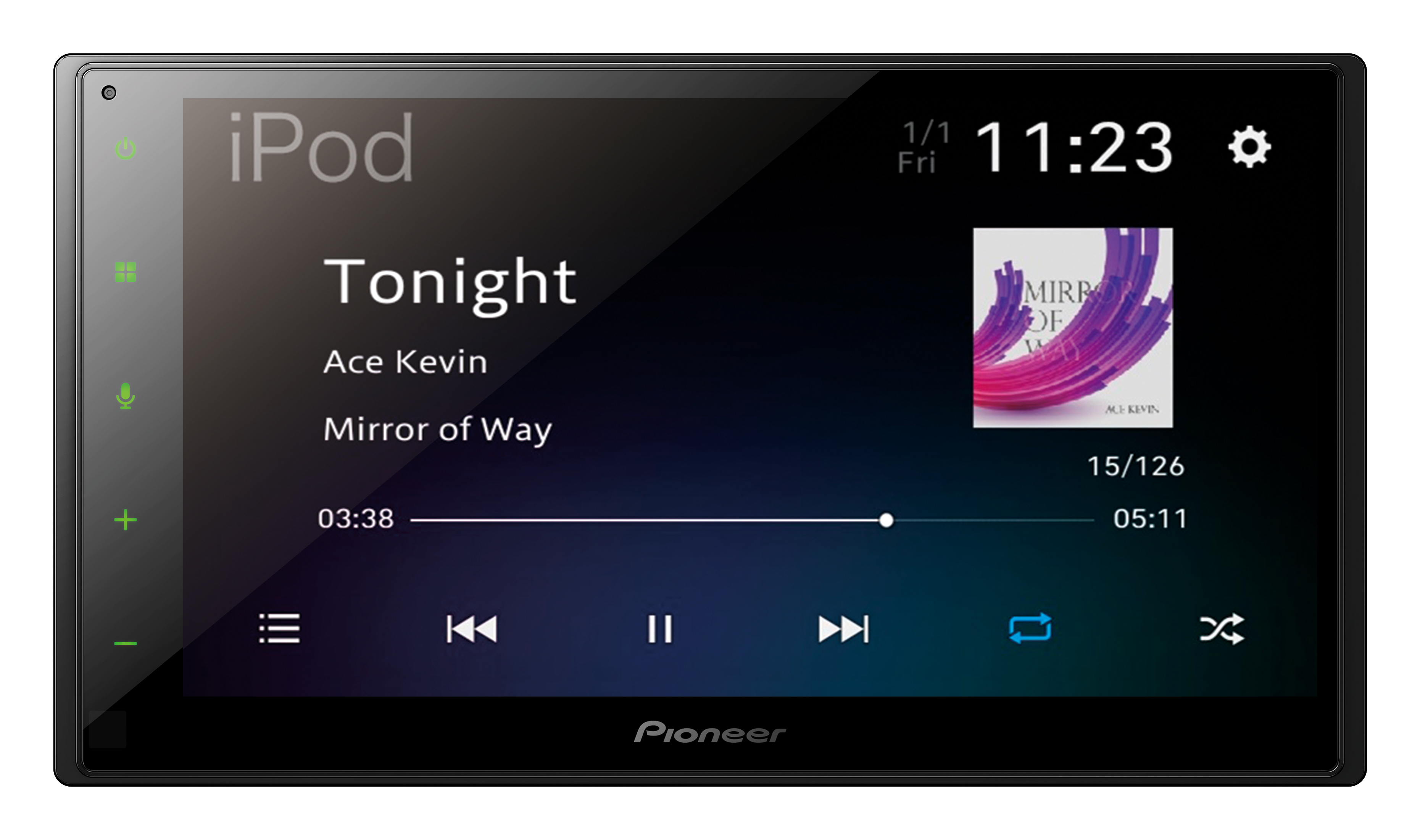 Pioneer SPH-DA150BT autorádio 2DIN, 6, 8" LCD, CarPlay, Android Auto, Bluetooth 