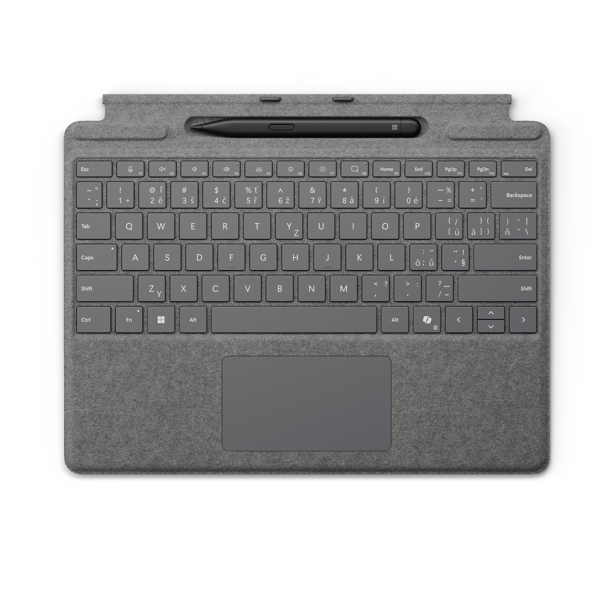 Microsoft Surface Pro Keyboard + Slim Pen 2 Bundle (Platinum), Commercial, cz&sk 