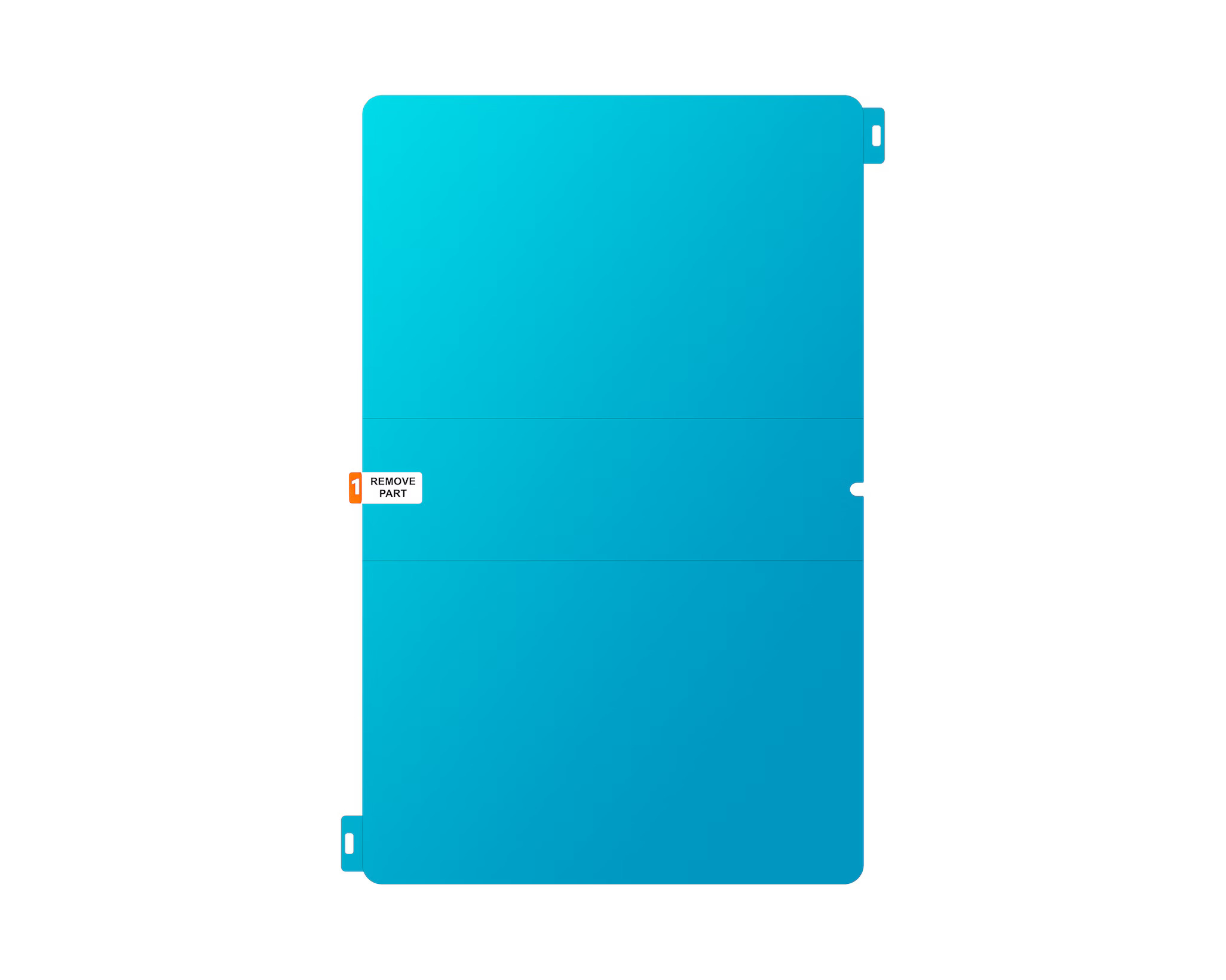 Samsung Ochranná fólia Tab S11 Ultra Transparent 