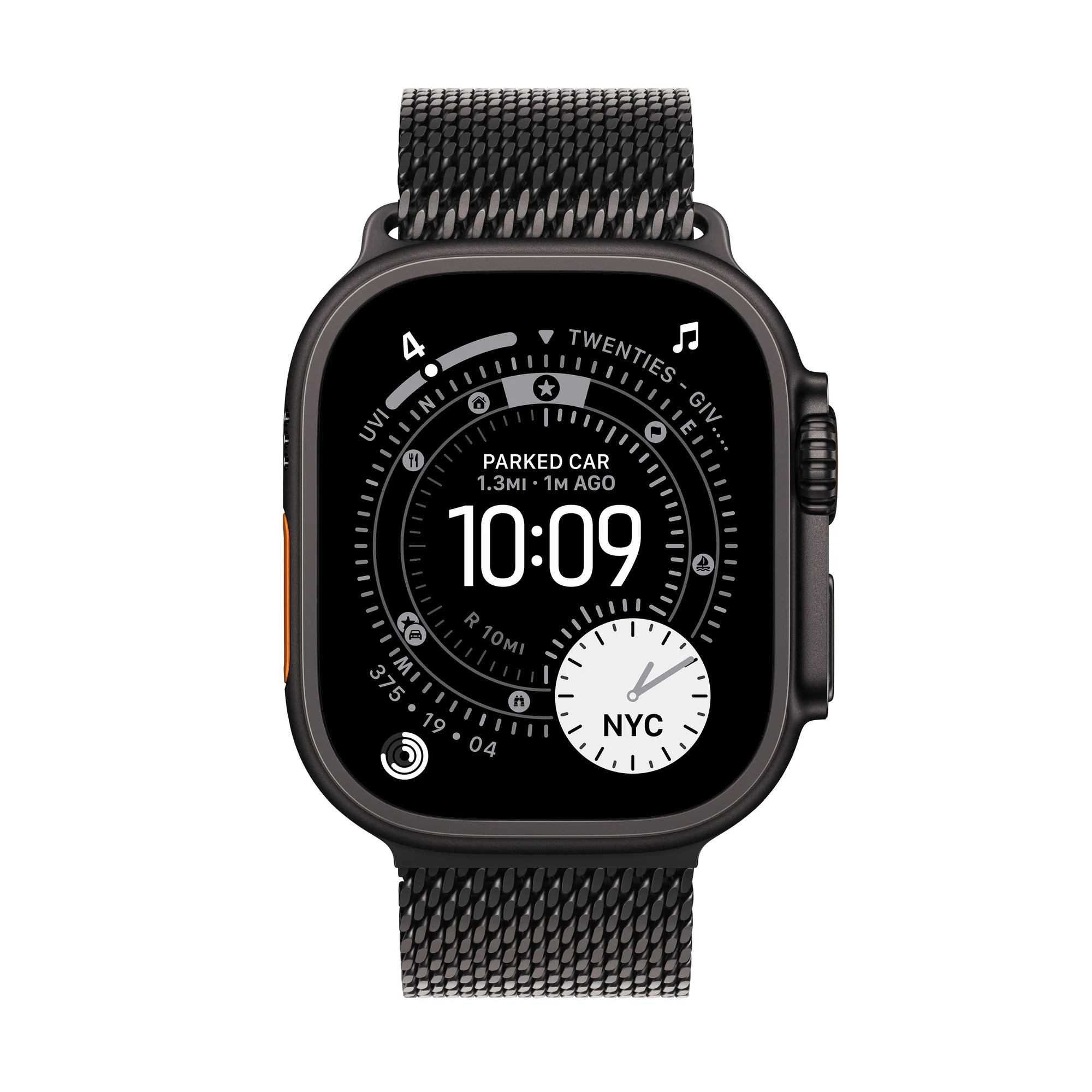 Apple Watch Ultra 3/ 49/ Elegant Band/ Black 