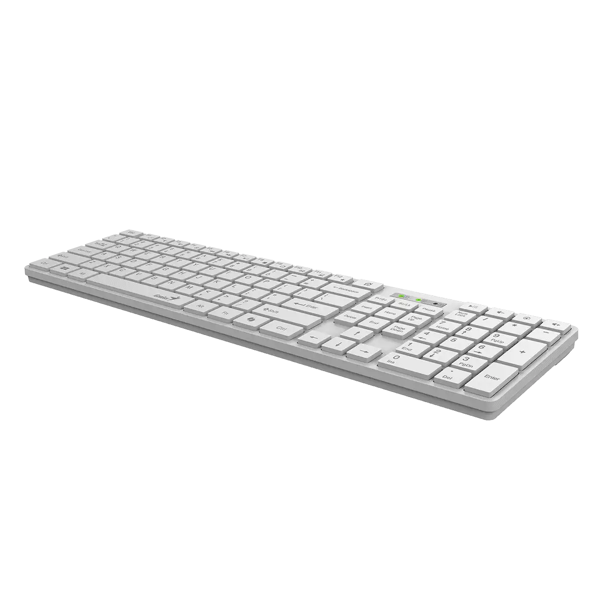 GENIUS Slimstar 126 klávesnica + Copilot biela 