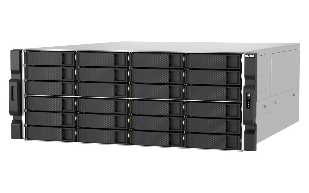 QNAP TS-h2477AXU-RP-R7-32G (Ryzen Pro 5, 3GHz, ZFS, 32GB DDR5 RAM, 24x SATA, 2x 2, 5GbE, 2x 10GbE) 